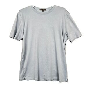 Robert Barakett Tshirt Mens L Blue The Barakett Tee Basic Quiet Luxury Preppy